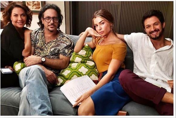 Lucio Mauro Filho faz homenagem para colegas (Foto: Instagram)
