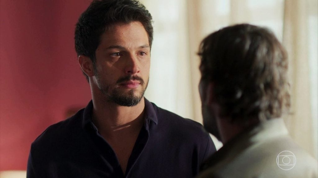 Marcos em cena de Bom Sucesso na Globo 