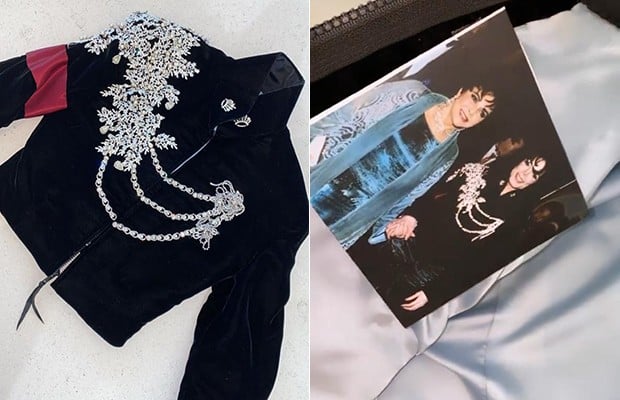 Jaqueta que pertenceu a Michael Jackson (Foto: Reprodução/Instagram)