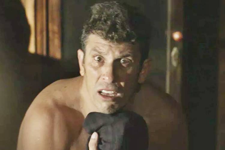 O delegado Machado usava calcinhas em novela da Globo (Foto: Reprodução)