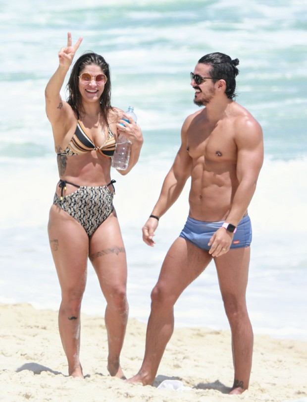 Priscila Fantin e Bruno Lopes (Foto: Dilson Silva/AgNews)