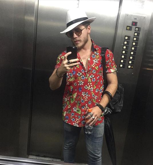 Pedro Malta surge barbudo e musculoso aos 25 anos (Foto: Instagram)