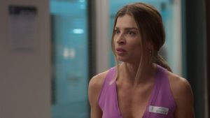 Paloma na novela Bom Sucesso (Foto: Reprodução/Globo)