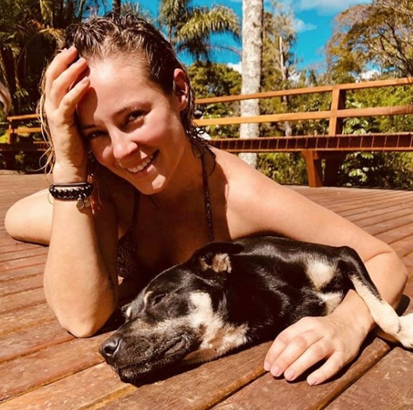 Paolla Oliveira e o Perna (Foto: Reprodução/ Instagram) Paolla Oliveira e o Perna (Foto: Reprodução/ Instagram)