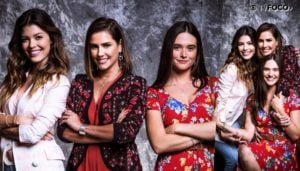 Vitória Strada, Deborah Secco e Juliana Paiva formam as protagonistas de Salve-se Quem Puder (Foto: Montagem/TV Foco)