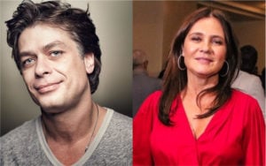 Fábio Assunção e Adriana Esteves (Foto: Montagem / TV Foco)