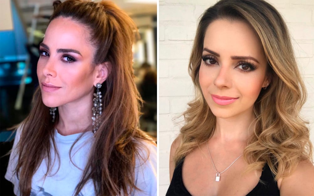 Sandy e Wanessa chegaram a ser tratadas como rivais (Foto: Reprodução)