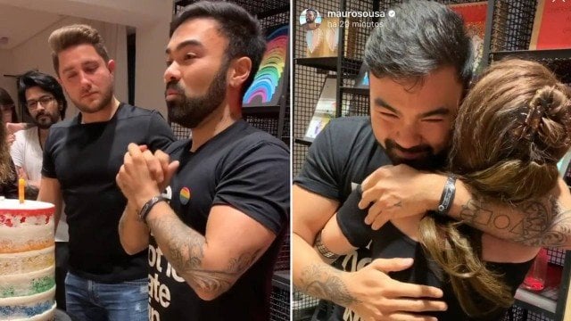 Filho de Mauricio de Sousa chora em aniversário e agradece apoio da família (Foto: Reprodução/Instagram)