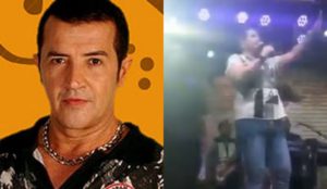 Beto Barbosa passou mal durante show em João Pessoa, na Paraíba (Foto: Montagem/TV Foco)