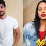 O ex-BBB Lucas e a também ex-BBB Gleici Damasceno saíram no tapa virtual - Foto: Montagem