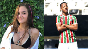 Mel Maia e João Pedro vivem um relacionamento a distância (Foto: Reprodução/ Montagem)