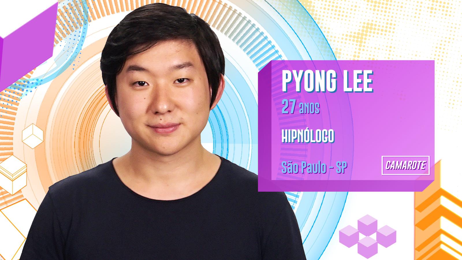 Pyong Lee no BBB 20 (Foto: Reprodução/ Globo)