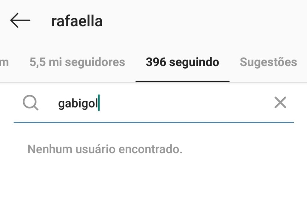 Rafaella Santos deixa de seguir Gabigol nas redes sociais e evidencia término