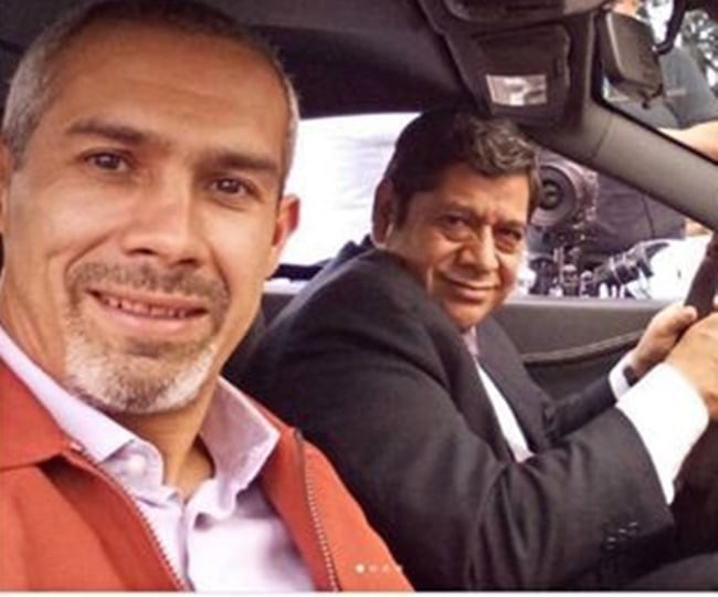 São Jorge Navarro Sánchez e Luis Gerardo Rivera (Foto: Reprodução)