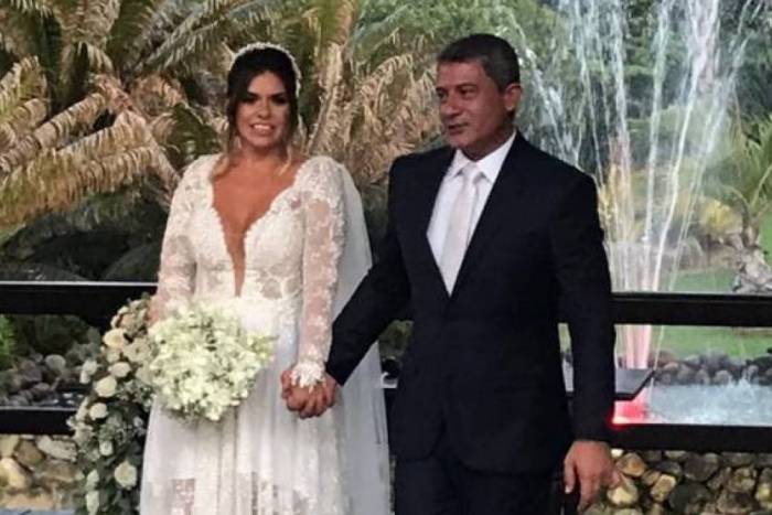 Cybelle Hermínio e Tom Veiga (Foto: Reprodução)