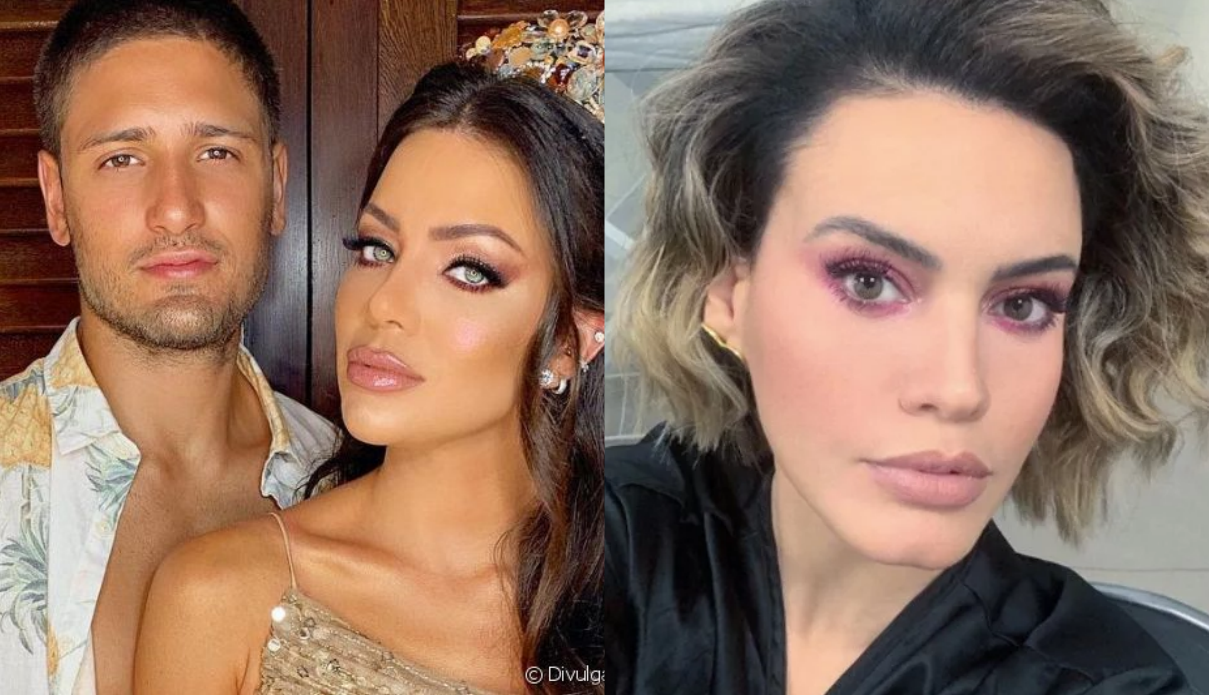 A ex-mulher do famoso ator da Globo, Daniel Rocha, Laíse Leal já tinha ciúmes de Letícia Lima antes de os dois se envolverem (Foto: Montagem TV Foco)