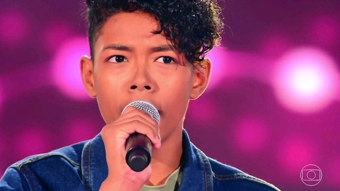 Kauê e considerado campeão do The Voice Kids por alguns internautas (Foto: Reprodução)