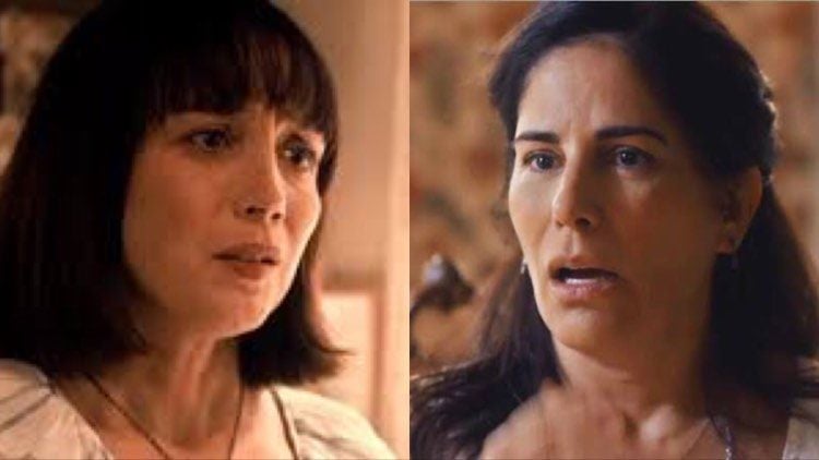 Éramos Seis, Clotilde pensa em revelar sua gravidez para Lola (Montagem: TV Foco)