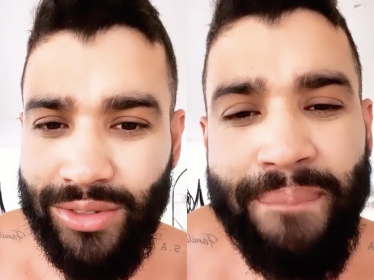 Gusttavo Lima foi alvo de críticas nas redes sociais. Foto: Reprodução