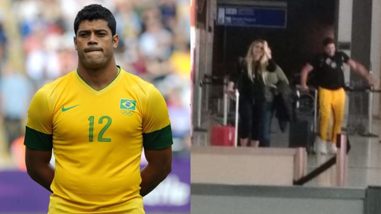 Hulk e Camila Ângelo (Foto: Reprodução/Coluna Leo Dias)