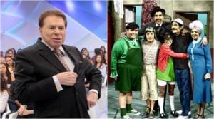 Silvio Santos cogitou versão brasileira de Chaves em 1997. (Foto: Montagem/Divulgação)