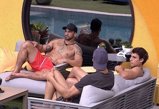 Lucas Chumbo, Hadson Nery e Filipe Prior