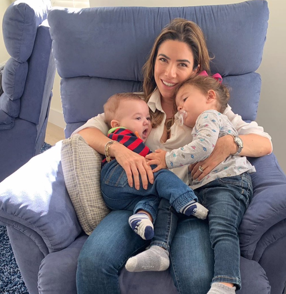 Patrícia Abravanel com os filhos, Senor e Jane