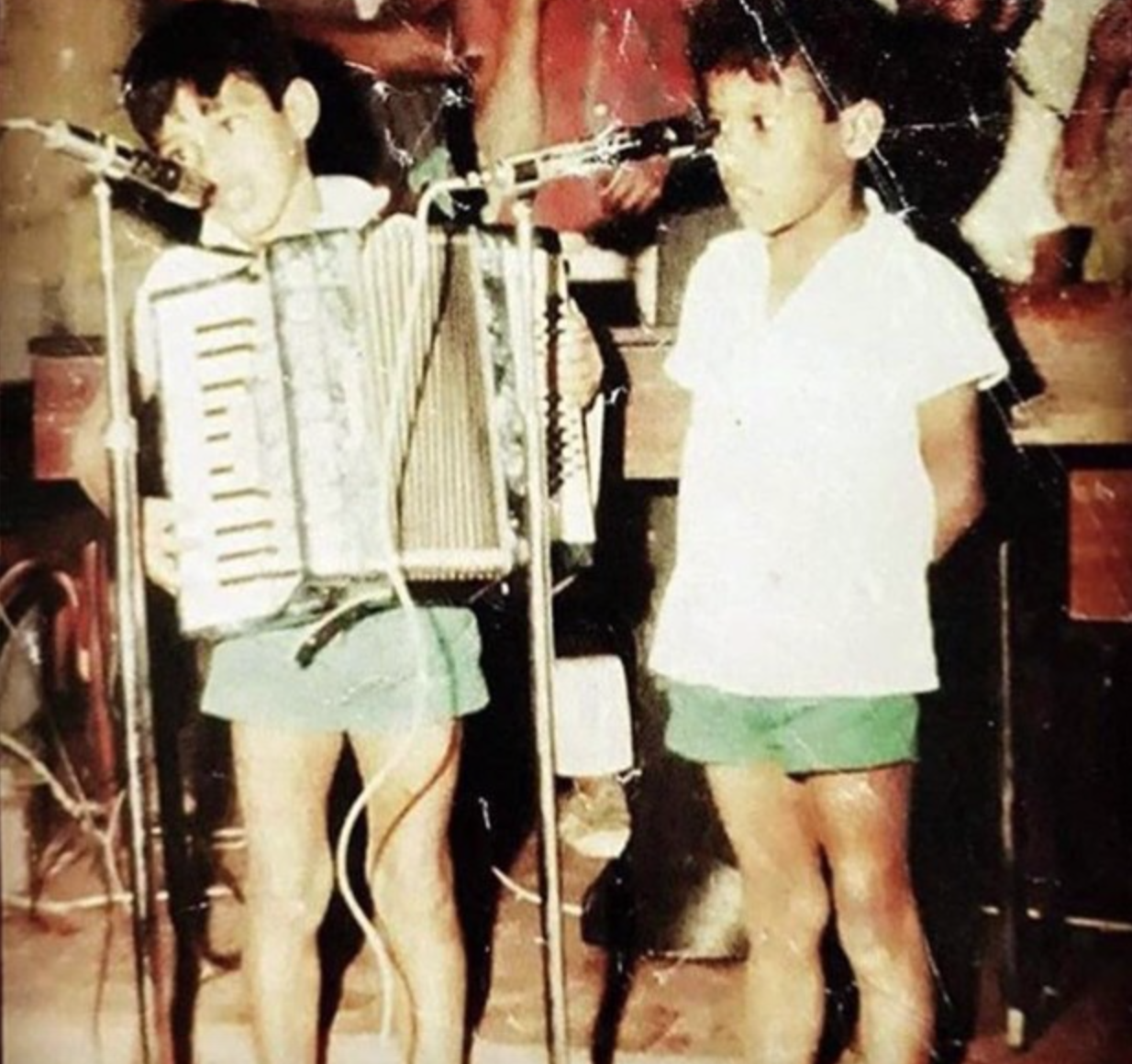 Zezé di Camargo e o irmão Emival