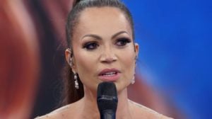 Solange Almeida foi bastante criticada após participação no Domingão do Faustão (Foto: Reprodução)