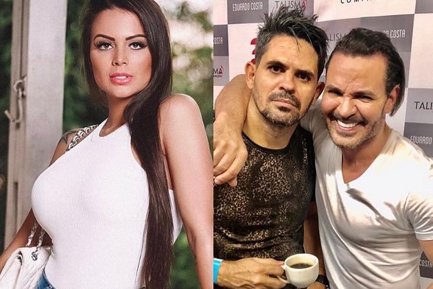 Victória Villarim, Eduardo Costa, Weliton Costa