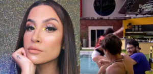 Boca Rosa cai no BBB20 (Foto: Reprodução / Montagem)