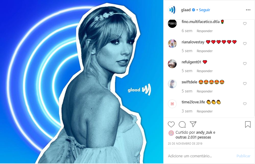 Publicação feita pela rede social da premiação (Foto: Reprodução)