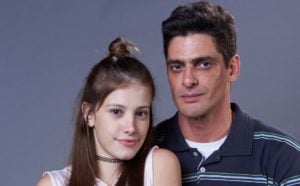 Caroline Dallarosa e Julio Machado que interpretam Anjinha e Major na novela Malhação da Globo (Imagem: Divulgação)