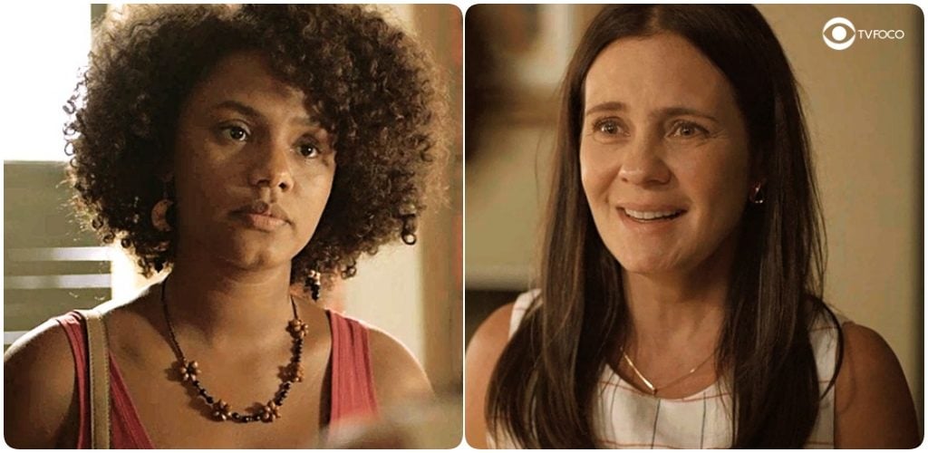 Camila enfrenta Thelma, abre o coração e termina a perdoando