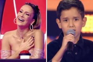 Criança leva Claudia Leitte às lágrimas no The Voice Brasil Kids