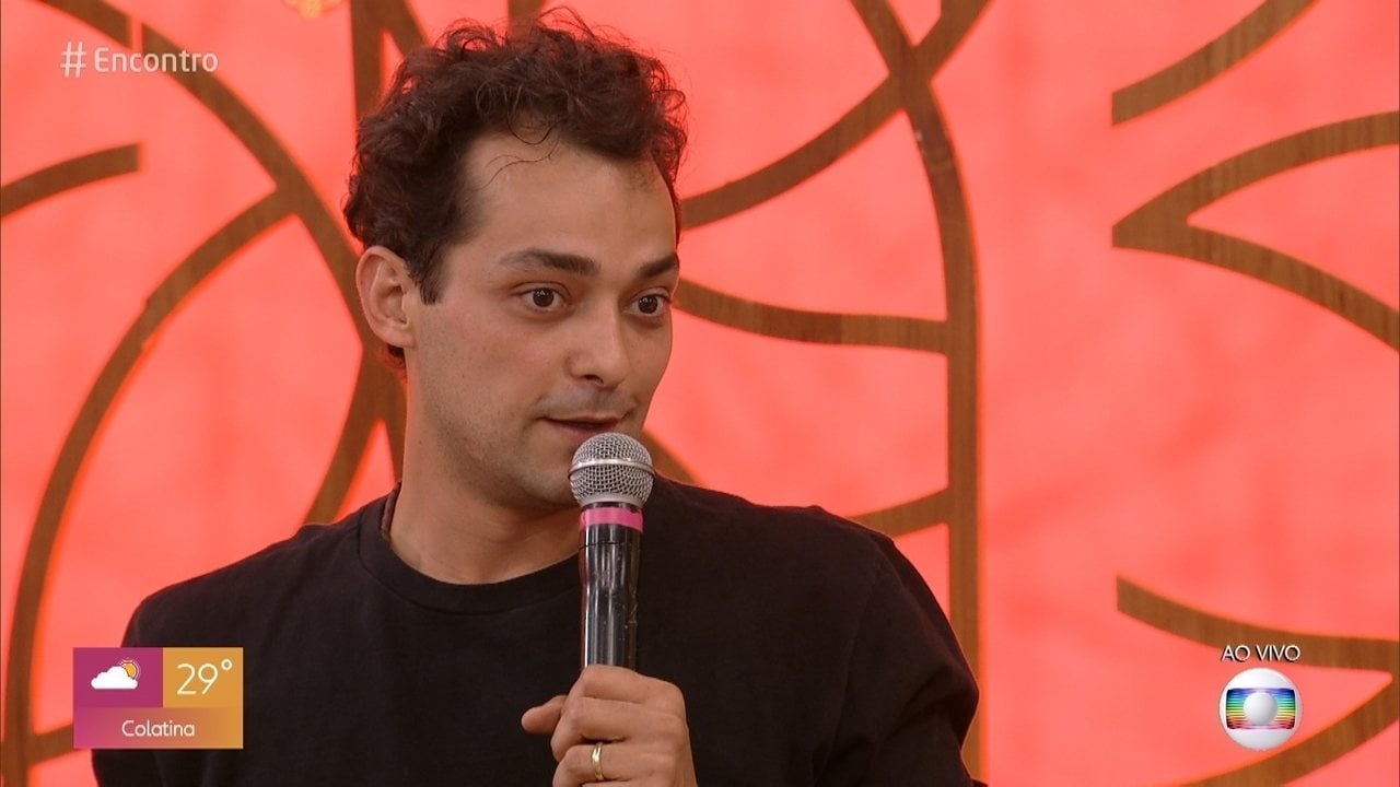 patrícia poeta Eduardo Sterblitch no Encontro com Fátima Bernardes