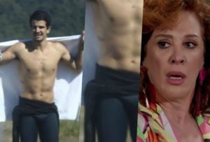 Enzo Celulari, filho de Claudia Raia, mostra que cresceu e corpão aos 22 anos é mostrado