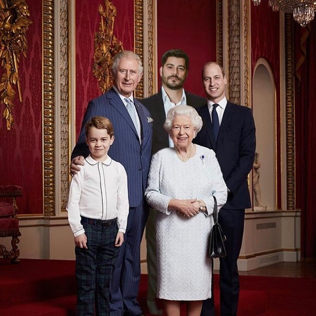 Foto simulada compartilhada pelo jornalista (Foto: Reprodução)