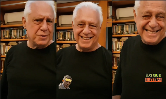 Antonio Fagundes se rendeu ao Instagram (Foto: Reprodução)