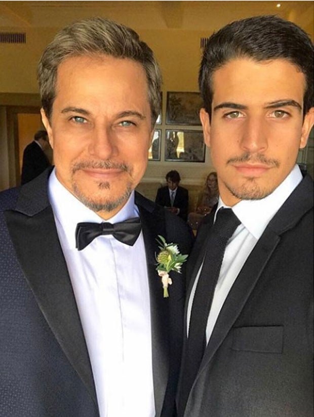 Edson Celulari e Enzo Celulari (Foto: Reprodução/Instagram)