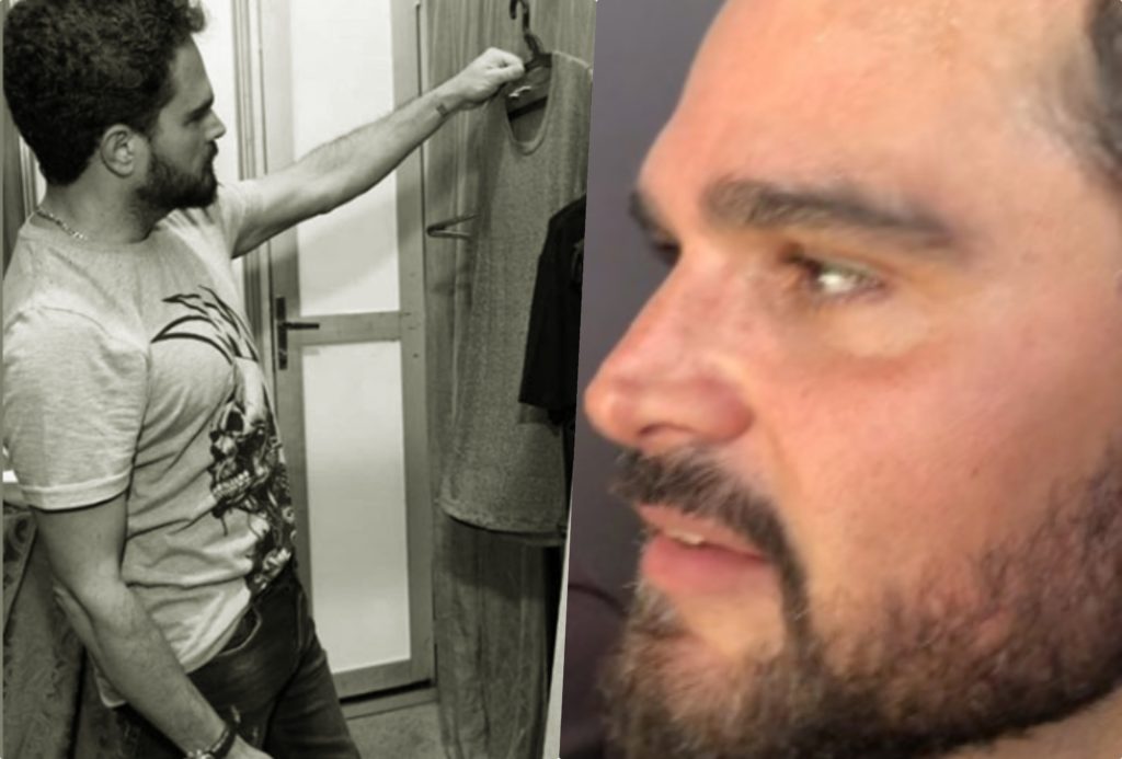 O cantor Luciano Camargo, da dupla com Zezé, publicou foto, teve detalhe íntimo à mostra (Foto montagem: TV Foco) O cantor Luciano Camargo, da dupla com Zezé, publicou foto, teve detalhe íntimo à mostra (Foto montagem: TV Foco)