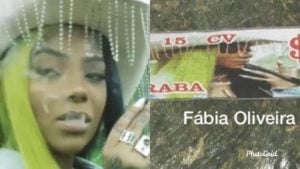 Ludmilla estampa lote de maconha no Rio de Janeiro Imagem: Fábia Oliveira)