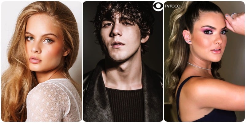 Valentina Bulc, Daniel Rangel e Livia Inhudes formam parte da nova novela da Globo Salve-se Quem Puder