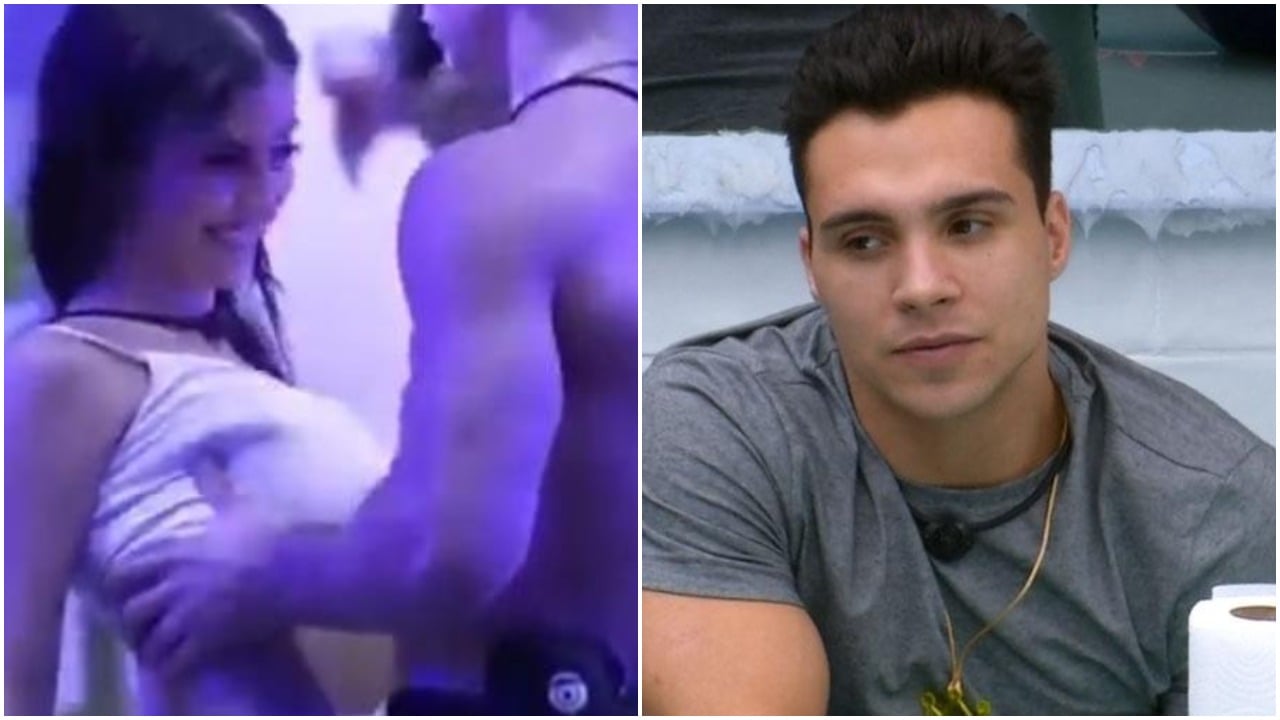 Petrix tem sido acusado de assédio após tocar nos seios de Bianca Andrade enquanto ela estava bêbada no BBB20 (Foto: Reprodução)