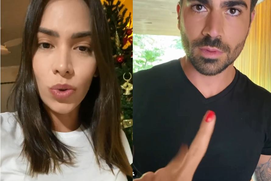 Adriana Sant'Anna e Rodrigão (Foto: Reprodução)