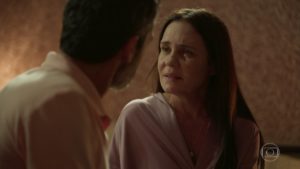 Thelma em cena na novela Amor de Mãe (Foto reprodução da Globo)