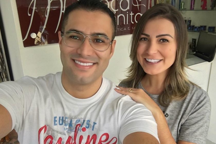 Andressa Urach com seu ex-marido, Tiago Costa (Foto: Reprodução/Instagram) Andressa Urach com seu ex-marido, Tiago Costa (Foto: Reprodução/Instagram)