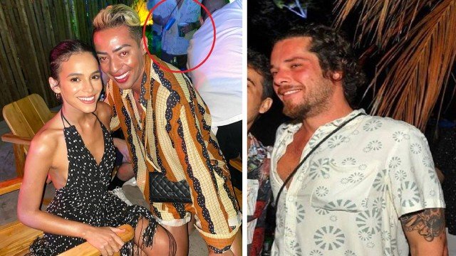 Foto mostra que Bruna Marquezine esteve perto do irmão de Giovanna Ewbank (Foto: Reprodução) Foto mostra que Bruna Marquezine esteve perto do irmão de Giovanna Ewbank (Foto: Reprodução)