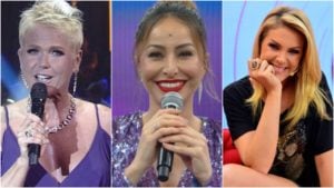 Xuxa, Sabrina Sato e Ana Hickmann serão destaques nos domingos da Record - Foto: Reprodução