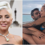 Lady Gaga compartilha foto no colo de novo affair, Michael Polansky (Foto: Reprodução)